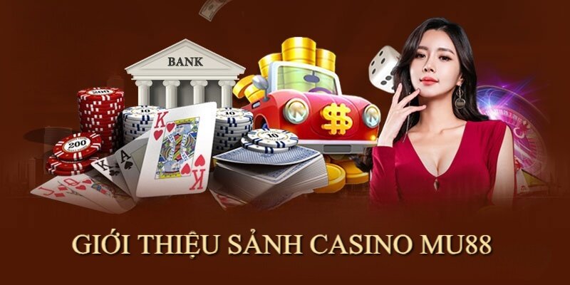 Sảnh casino thu hút sự quan tâm của đông đảo hội viên MU88