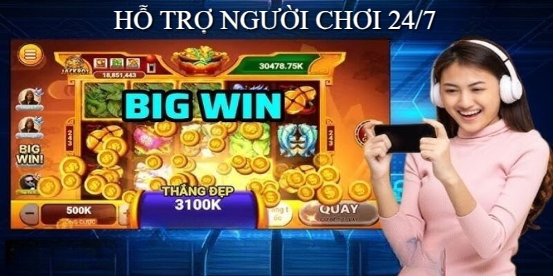 Bộ phận CSKH hỗ trợ tất cả các vấn đề khi trải nghiệm game slot tại MU88