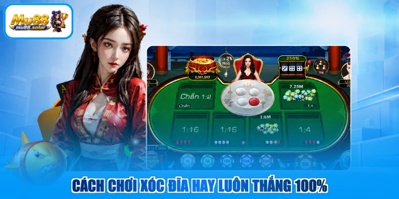 Cách chơi xóc đĩa hay luôn thắng 100%