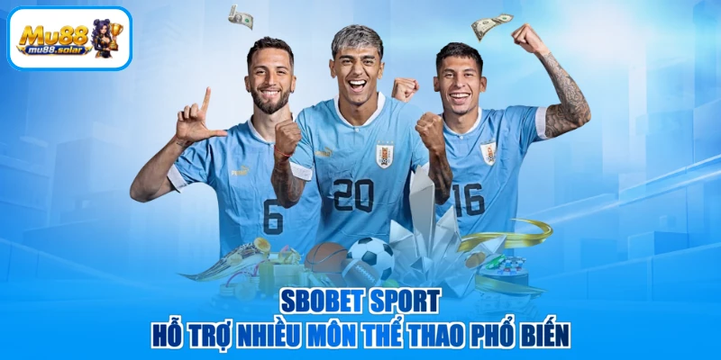 SBOBET Sport hỗ trợ nhiều môn thể thao phổ biến